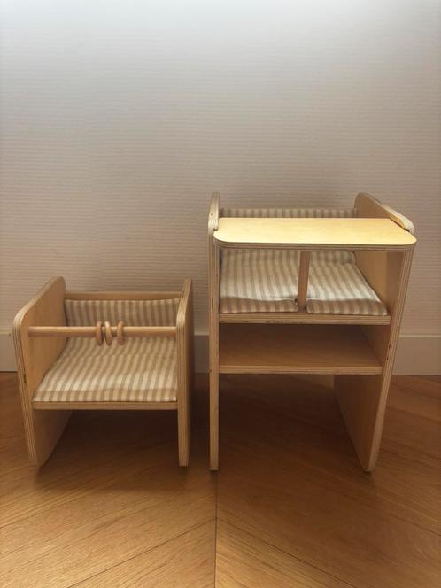 Schommelstoel en Kinderstoel Pop Tre Timber Toys, Kinderen en Baby's, Speelgoed | Poppen, Zo goed als nieuw, Ophalen
