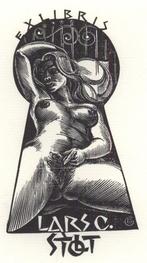 1603 Ex Libris België : Gerard Gaudaen, 1976, Antiek en Kunst, Kunst | Etsen en Gravures, Verzenden
