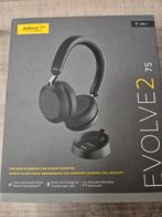 Jabra Evolve2 75 Headset - Nieuwstaat!, Audio, Tv en Foto, Koptelefoons, Ophalen of Verzenden, Zo goed als nieuw, Over oor (circumaural)