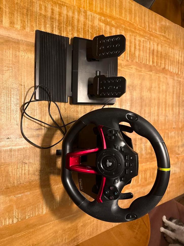 Hori Apex Draadloos Racestuur PS5 / PS4 / PC – ZGAN, Spelcomputers en Games, Spelcomputers | Sony PlayStation Consoles | Accessoires