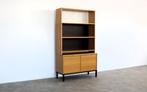 vintage archiefkast | boekenkast | Kinnarps | Zweeds, Gebruikt, Verzenden, ., 50 tot 100 cm