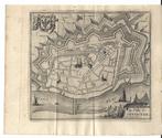 1711 - Deventer stadsplan, Antiek en Kunst, Ophalen of Verzenden