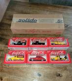 Solido Coca-Cola Collectie - 6 Vintage Modelauto's, Ophalen of Verzenden, Nieuw