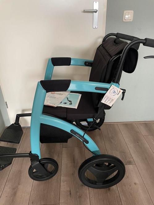 Nieuwe Rollz motion 2.1 rollator/rolstoel, Diversen, Rollators, Nieuw, Lichtgewicht, Opvouwbaar, Ophalen of Verzenden