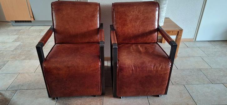 Industriële Eetkamerstoelen, Huis en Inrichting, Stoelen, Ophalen