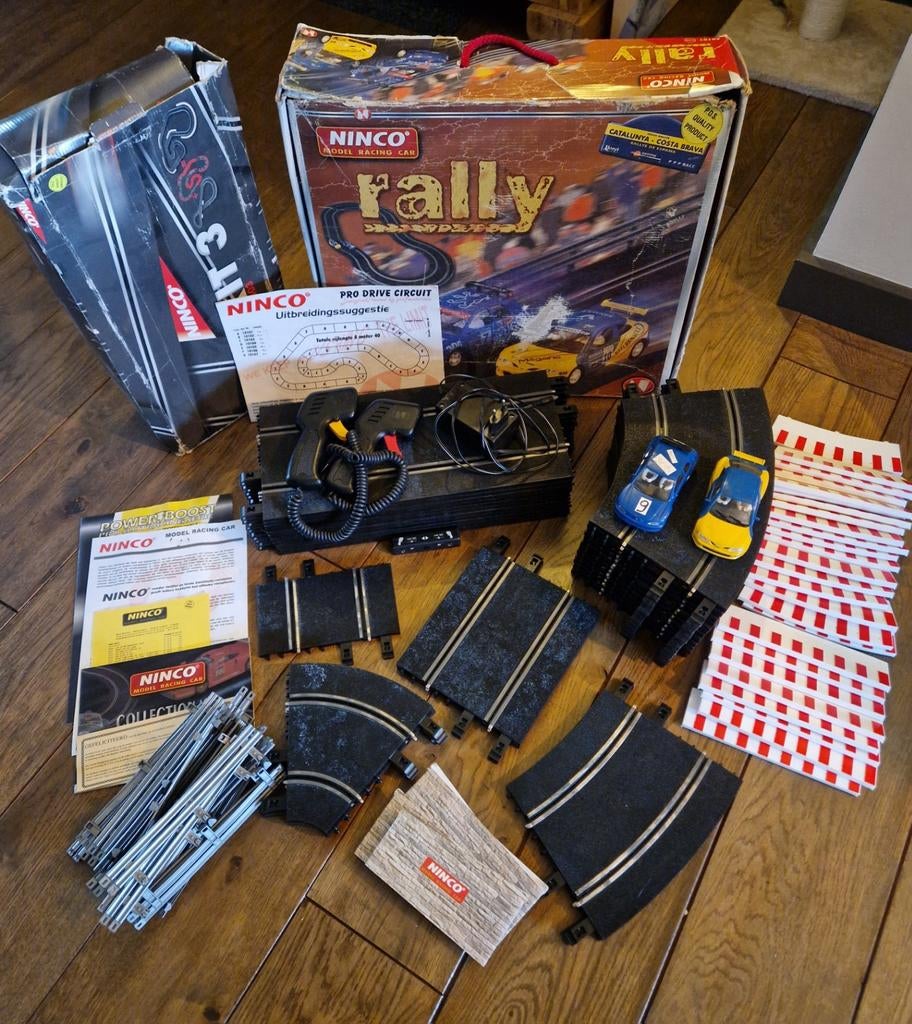 NINCO racebaan, Kinderen en Baby's, Speelgoed | Racebanen, Gebruikt, Racebaan, Elektrisch, Overige merken, Zelf te bouwen, Ophalen of Verzenden