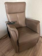Prominent sta op stoel!, Huis en Inrichting, Fauteuils, Minder dan 75 cm, Leer, Ophalen of Verzenden, Zo goed als nieuw