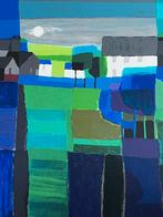 Ton Schulten, ingelijste zeefdruk Noorderlicht, Ophalen