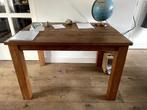 Teak Houten Tafel, Huis en Inrichting, Tafels | Eettafels, Ophalen, Gebruikt, 100 tot 150 cm, Teakhout