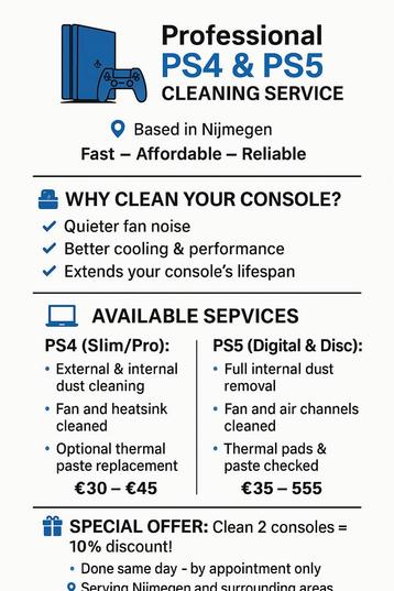 PC Building & Cleaning Services | Tech Advice – Nijmegen beschikbaar voor biedingen