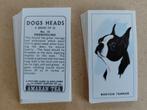 Dogs Heads complete set 25 tea cards honden Amaran Tea 1965, Ophalen