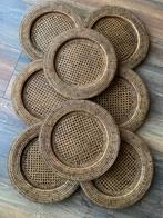 Flamant 8 onderborden rotan handmade in Birma, Ophalen of Verzenden, Nieuw, Bord