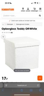 Teddy opbergpoef, Ophalen, Zo goed als nieuw