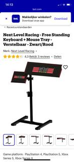 Next level free standing keyboard en mouse tray /standaard, Ophalen, Zo goed als nieuw