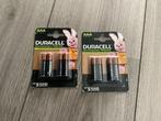 Duracell oplaadbare AAA batterijen 900mAH, Audio, Tv en Foto, Accu's en Batterijen, Ophalen of Verzenden, Nieuw, Oplaadbaar