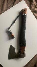 Viking Bijl met Lederen Handvat, Ophalen of Verzenden