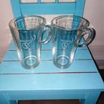 Senseo hoge koffie glazen/Latte Macchiato glazen 2 stuks, Huis en Inrichting, Keuken | Servies, Ophalen, Glas of Glazen, Gebruikt