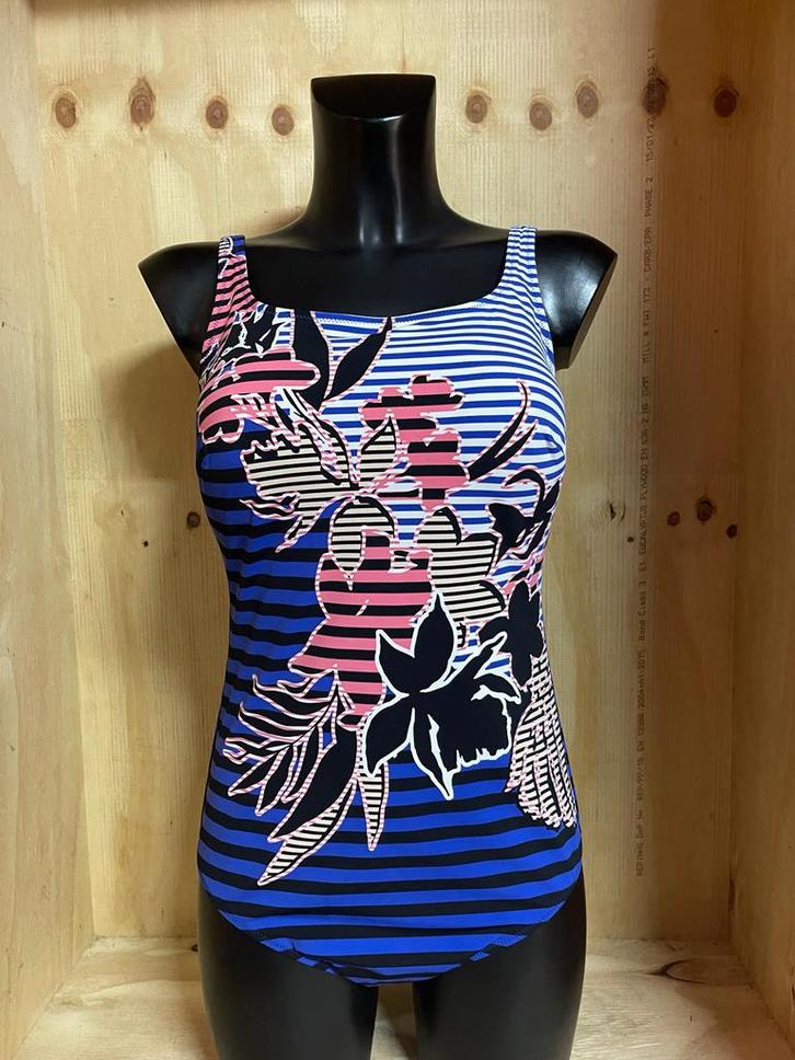 Anita prothese badpak maat 44d mascara, Kleding | Dames, Badmode en Zwemkleding, Nieuw, Badpak, Blauw, Verzenden