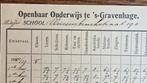 Den Haag, Weissenbruchschool rapport 1934, Ophalen of Verzenden, Gebruikt