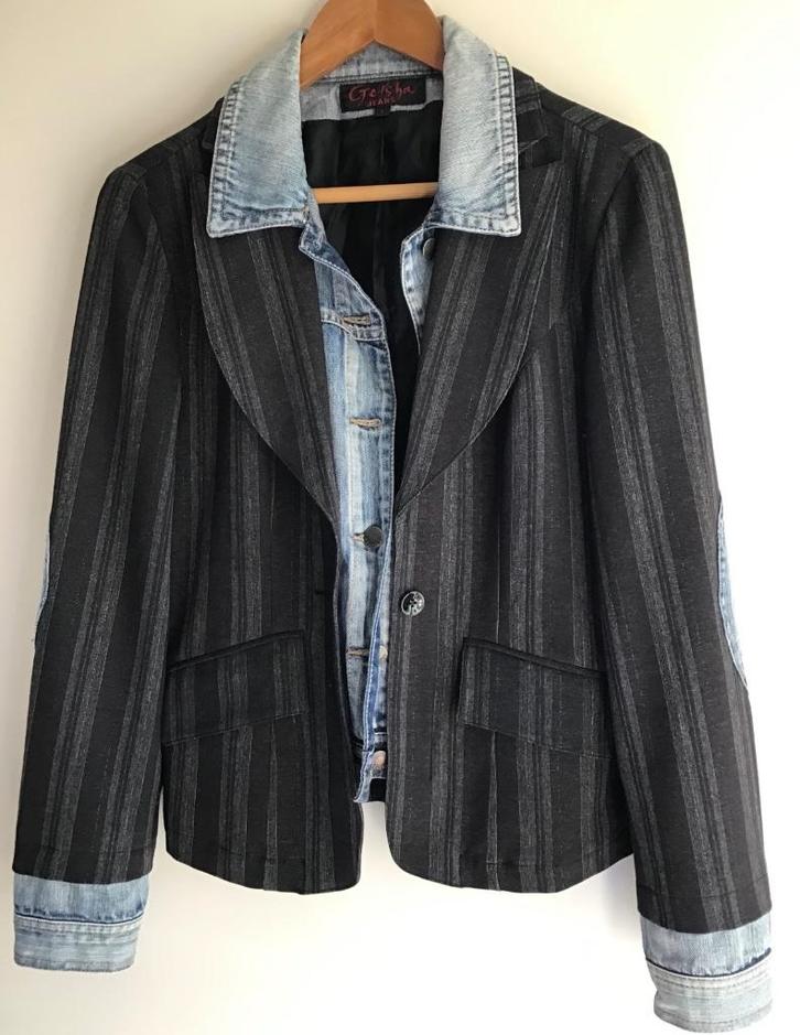 Geisha colbert maat L (dames), Kleding | Dames, Jasjes, Kostuums en Pakken, Gedragen, Jasje, Maat 42/44 (L), Overige kleuren, Verzenden