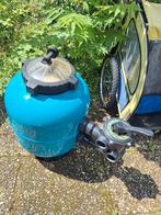 Zwembad filter + 5 wegklep of voor een vijver, Tuin en Terras, Ophalen of Verzenden, Zo goed als nieuw