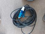 Caravan Elektrische Kabel 15 Meter, Caravans en Kamperen, Ophalen of Verzenden, Gebruikt