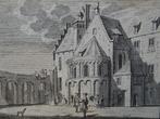 Originele gravure Valkhof en heidense kapel Nijmegen, 1738, Antiek en Kunst, Kunst | Etsen en Gravures, Verzenden