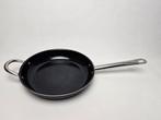 Steelpan met extra handvat doorsnee 29 cm, Ophalen of Verzenden, Gebruikt, Rvs, Koekenpan of Braadpan