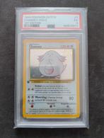 Pokemon chansey base set 1st edition NL psa 5, Ophalen of Verzenden, Zo goed als nieuw, Losse kaart
