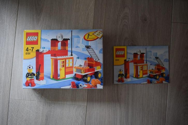 Lego City basic brandweer bouwset 6191, Kinderen en Baby's, Speelgoed | Duplo en Lego, Zo goed als nieuw, Lego, Complete set, Ophalen of Verzenden