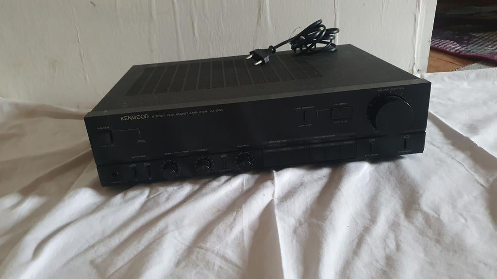 Kenwood KA-550 Stereo Versterker - Klassieker!, Ophalen of Verzenden, Gebruikt, Stereo, 60 tot 120 watt