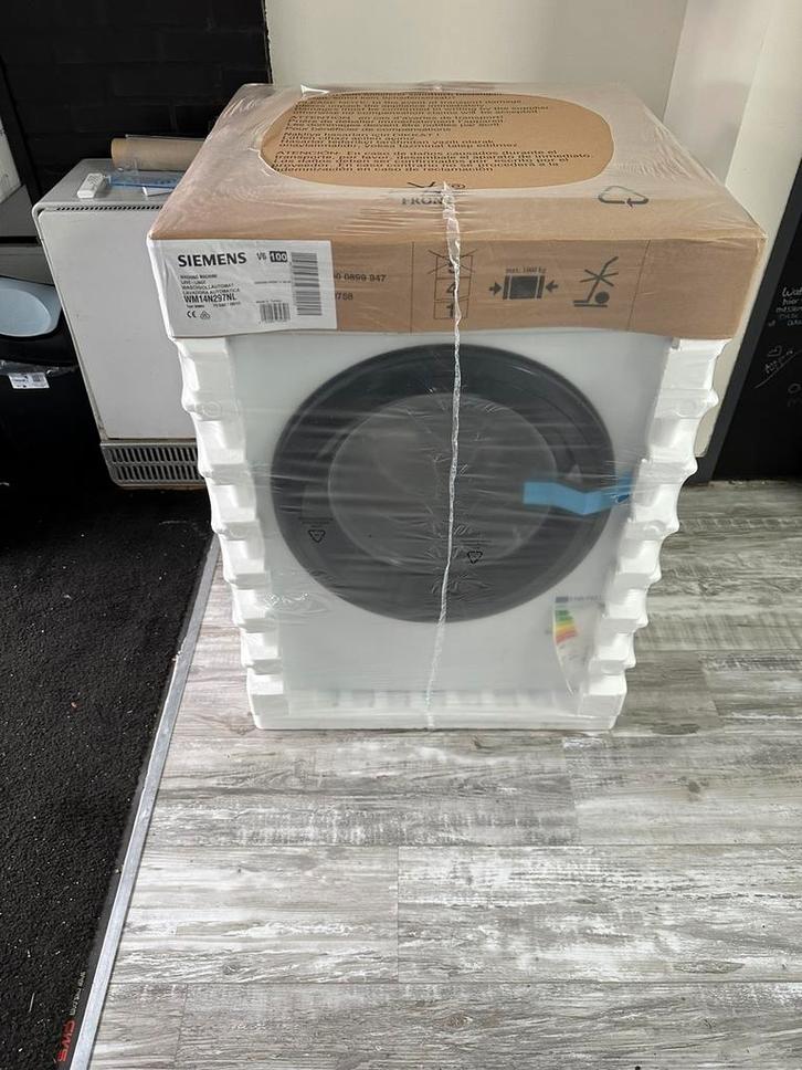 Siemens iQ300 Wasmachine, voorlader 8 kg 1400 rpm nieuwe, Witgoed en Apparatuur, Wasmachines, Nieuw, Voorlader, Energieklasse A of zuiniger