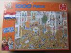 Jan van Haasteren puzzel  1000 stukjes  De inhuldiging, Hobby en Vrije tijd, Denksport en Puzzels, Ophalen of Verzenden, 500 t/m 1500 stukjes