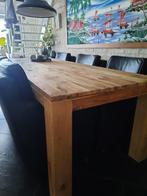 Fantastisch eettafel set!, Huis en Inrichting, Tafels | Eettafels, Ophalen, Teakhout, 200 cm of meer, 50 tot 100 cm