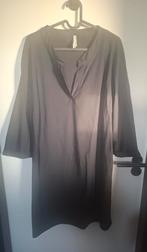 Lange zwarte tuniek van travelstof van Miss Etam,  maat XXL, Ophalen of Verzenden, Zo goed als nieuw, Miss Etam, Blouse of Tuniek