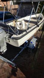 Amigo 390 uit 2018, Watersport en Boten, Benzine, Buitenboordmotor, Polyester, Gebruikt