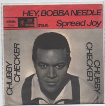 Chubby Checker- Hey, Bobba Needle, Blauw of Oranje 