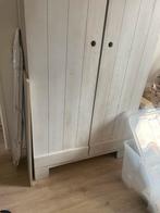 Grenen Kledingkast met Hangruimte en Planken, Huis en Inrichting, Ophalen, Gebruikt, 100 tot 150 cm, 150 tot 200 cm