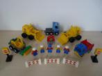 * Duplo: 5 wegwerk, werkwagen, 4 wagens en 1 dorser *, Ophalen of Verzenden, Gebruikt, Losse stenen, Duplo