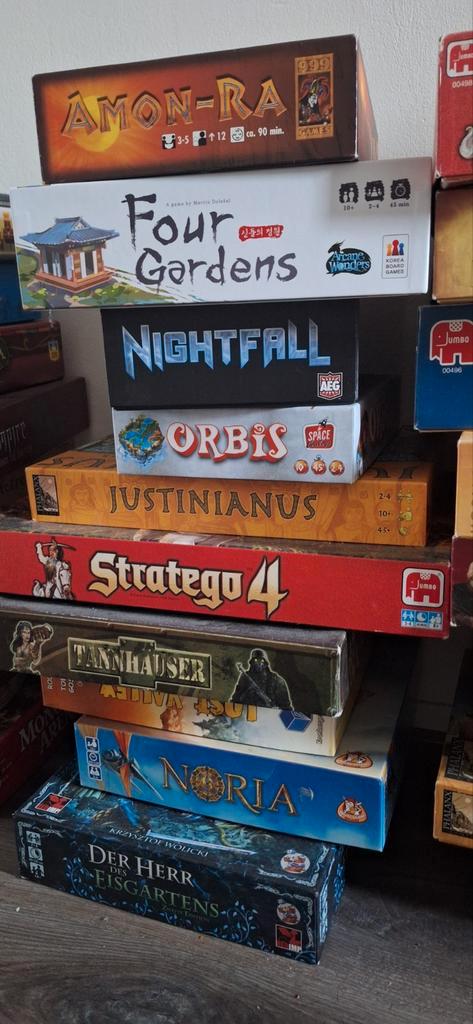 bordspellen collectie, Hobby en Vrije tijd, Gezelschapsspellen | Bordspellen, Gebruikt, Een of twee spelers, Drie of vier spelers