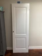 Jaren 30 Paneeldeur - Massief Hardhout, Ophalen, Minder dan 80 cm, Binnendeur, Zo goed als nieuw