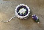 Windspinner Violet roze decoratie tuin huis, Info@kinderworkshops-petra-dongen.nl, Nieuw, Kinderworkshops Petra, Ophalen of Verzenden