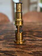 Antieke messing microscoop met kist – verzamelobject 1900, Ophalen