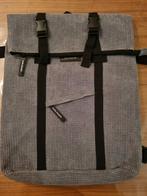 Vintage look grijze rib rugtas NORLANDER., Ophalen of Verzenden, Nieuw, Grijs, Overige typen