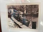 Baatland in Hoorn, Antiek en Kunst, Kunst | Etsen en Gravures, Ophalen of Verzenden