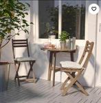 Askholmen Ikea tuinstoelen 4x, Tuin en Terras, Inklapbaar, Gebruikt, Hout, Ophalen