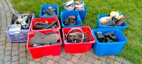 6 bakken met kever onderdelen, Auto-onderdelen, Klein materiaal, Oldtimer onderdelen, Gebruikt, Ophalen