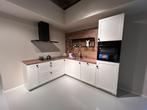 Showroomkeuken Keukendepot, Ophalen, Nobillia, Wit, Hoekkeuken
