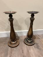 2 kandelaren, Antiek en Kunst, Ophalen, Overige materialen