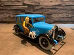 1:12 Moulinsart Kuifje modelauto De blauwe taxi, Verzamelen, Ophalen of Verzenden, Kuifje, Zo goed als nieuw, Beeldje of Figuurtje